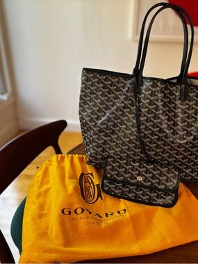 GOYARD Saint Louis PM in Black